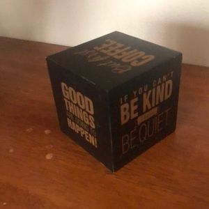 SOLD Quote Desk Cube